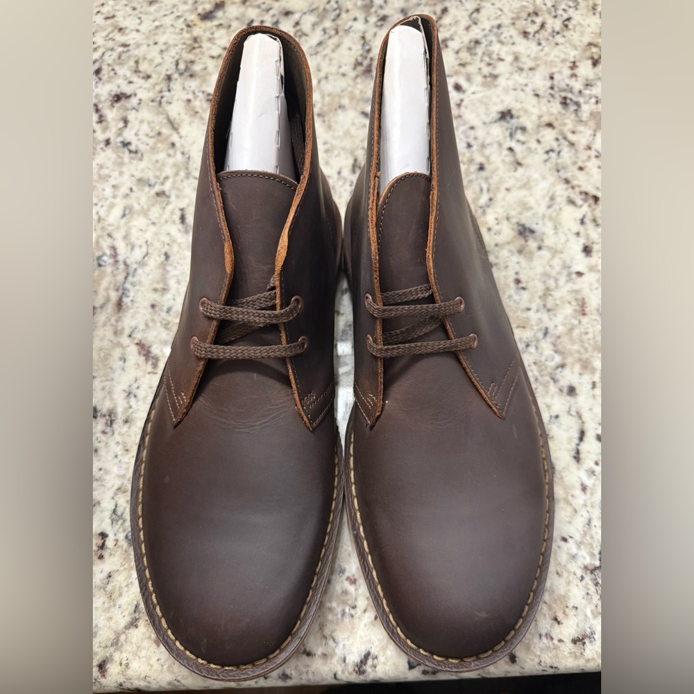 NEW Collection by Clarks Leather boots never been worn. Size 11W